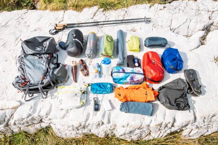 Hiking and Trekking Packing List